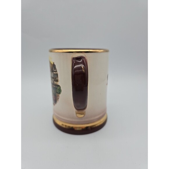 Vintage Tankard by ARTHUR WOOD England Gold Trim "Old Coach House - Bristol" - Picture 4 of 12